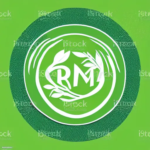 Image similar to moringa juice logo, simple vector art, logo, label, template, moringa oleifera leaves, trending on artstation