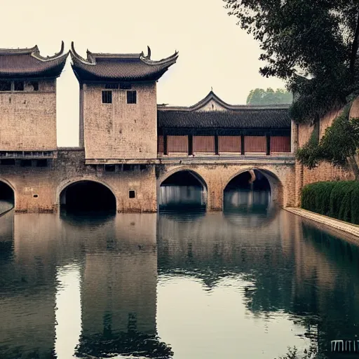 Image similar to wuzhen of china by martin rico y ortega