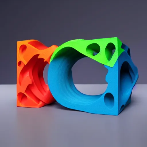 Prompt: colorful 3 d printed object by johannes itten, photograph, f / 4. 0, very sharp!!!