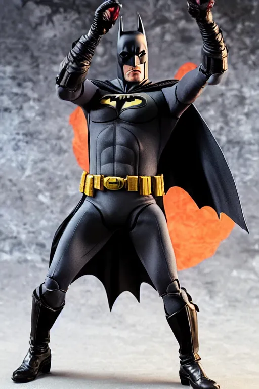 Image similar to batman 1 2 inch action figurine hot toys'sideshow