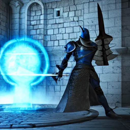 Blue Eye Knight - Demon's Souls.com