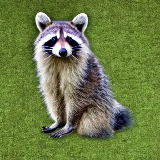Image similar to Golden Retreiver Raccoon hybrid