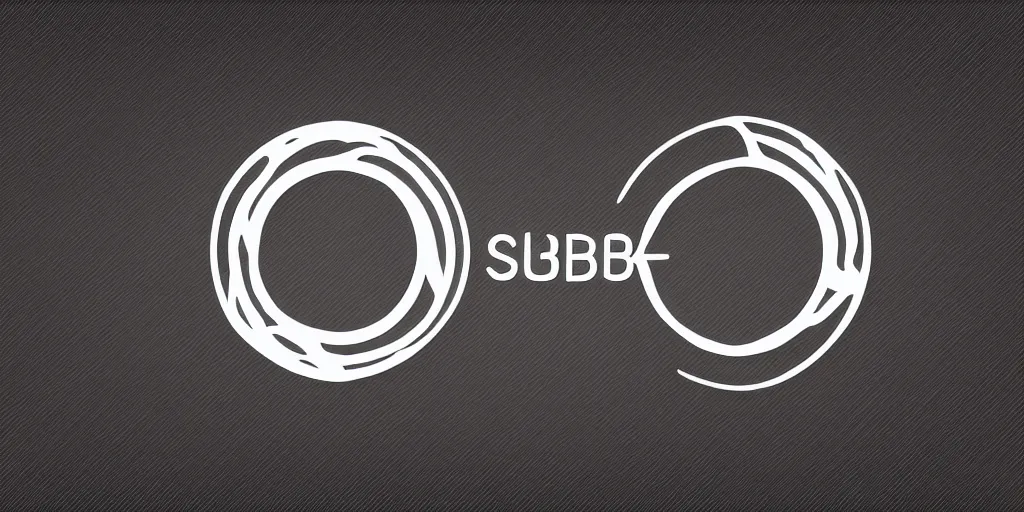 Prompt: logo for the company subsume, high tech, futuristic, scifi, horror