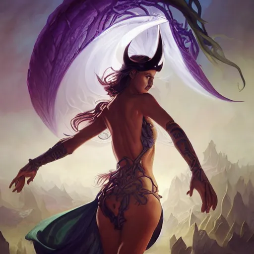 Prompt: surreal illustration of illidan storm, sexy, elegant, highly detailed, digital painting, art stand, concept art, smooth, sharp focus, illustration, art by artgerm and greg rutkowski and alphonse mucha