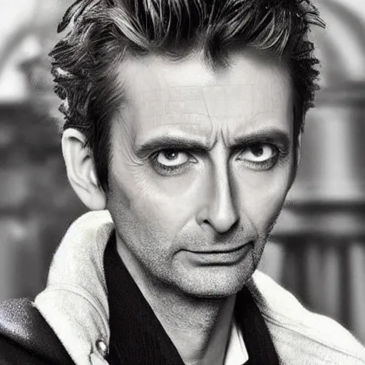 Prompt: david tennant mixed with peter capaldi