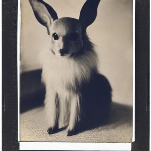 Image similar to 1 9 5 0 s polaroid picture of eevee