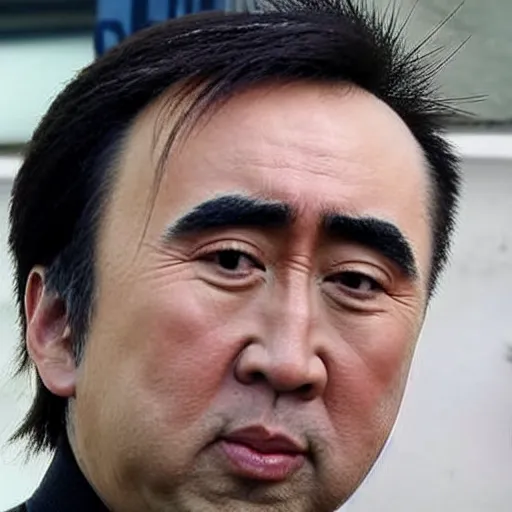 Image similar to Asian Nicolas Cage