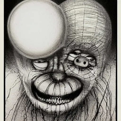 Image similar to super monkey ball, illustrated by Stephen Gammell