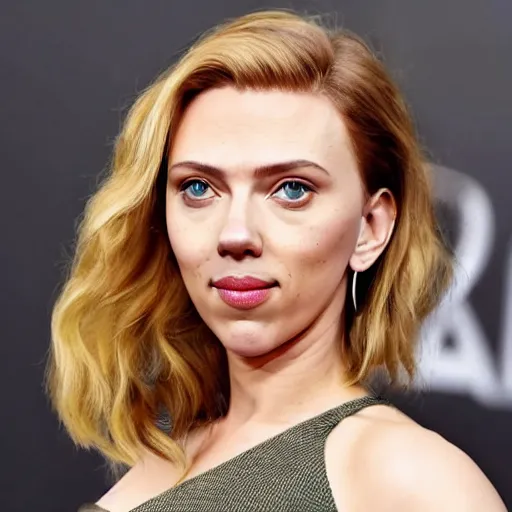 Prompt: genetic combination of scarlett johansson and a hamster