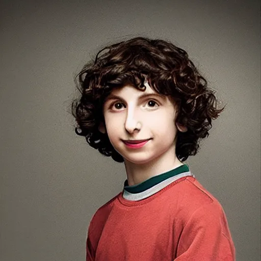 Prompt: finn wolfhard by leonardo da vinci