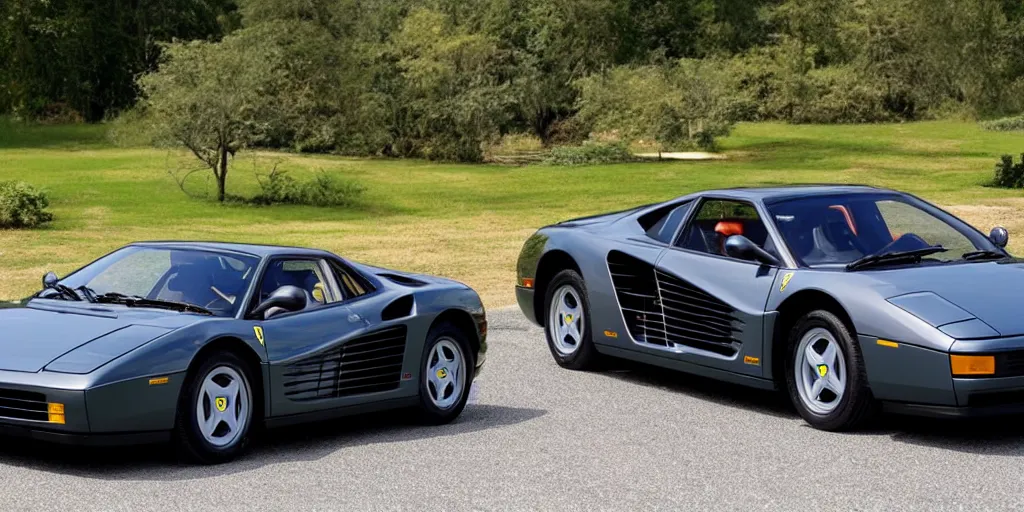 Image similar to “2022 Ferrari Testarossa”