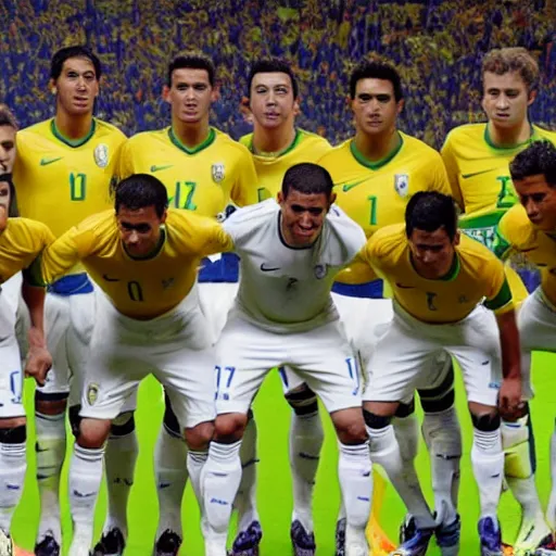 Prompt: > > ronaldo < <! luisnazariodelimaagoalscoringphenomenonwiththe > > brazilian < <!! nationalteamhewoneverythingworldcupamericascupconfederationscupamongstmanyothertitleshewasanidolinhiscountry