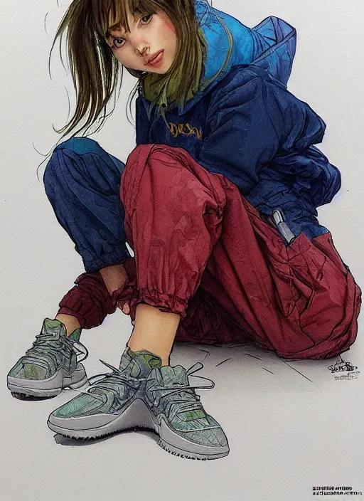 Girl hotsell wearing yeezys