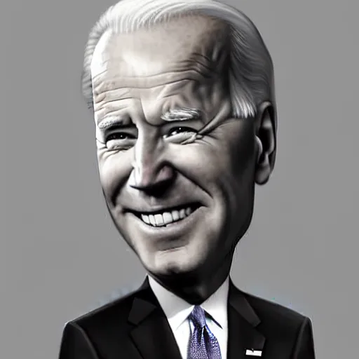 Prompt: joe biden charicature