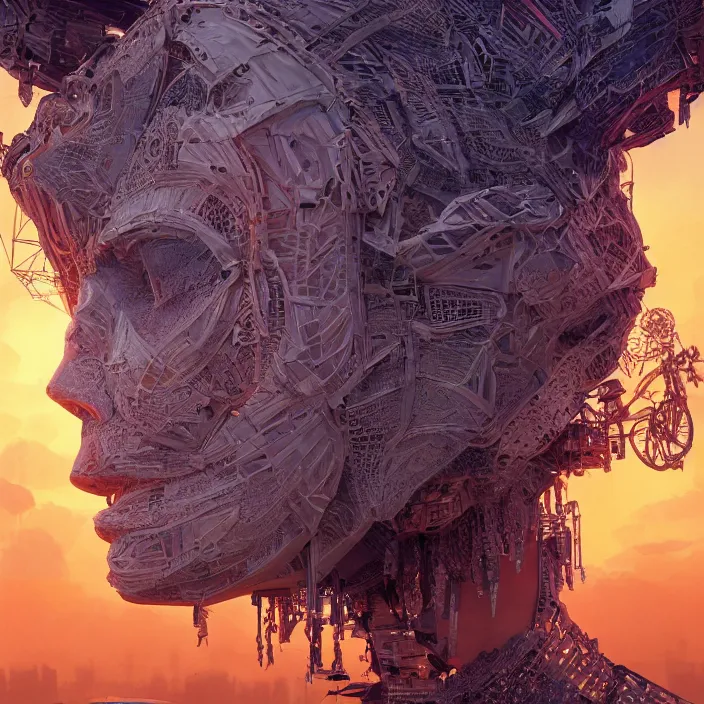 Image similar to BURNING MAN. Charlize Theron. intricate artwork. by Tooth Wu, wlop, beeple, dan mumford. octane render, trending on artstation, greg rutkowski very coherent symmetrical artwork. cinematic, hyper realism, high detail, octane render, 8k, iridescent accents