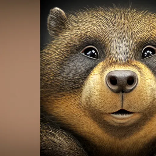 Image similar to hyperrealistic dslr film still of anthropomorphous woodchuck disguised as justin beiber, stunning 8 k octane comprehensive 3 d render, inspired by istvan sandorfi & greg rutkowski & unreal engine, perfect symmetry, dim volumetric cinematic lighting, extremely hyper - detailed, incredibly real lifelike attributes & flesh texture, intricate, masterpiece, artstation