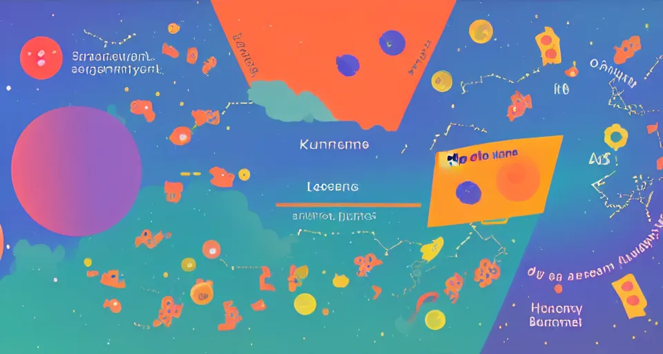 Image similar to the two complementary forces that make up all aspects and phenomena of life, by Kurzgesagt,