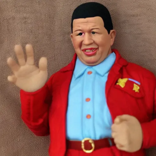 Image similar to Hugo Chávez as an action figure