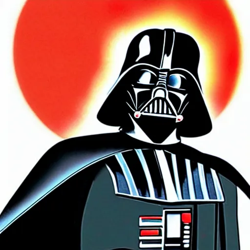 Prompt: Darth Vader submitted by the Klingon Empire