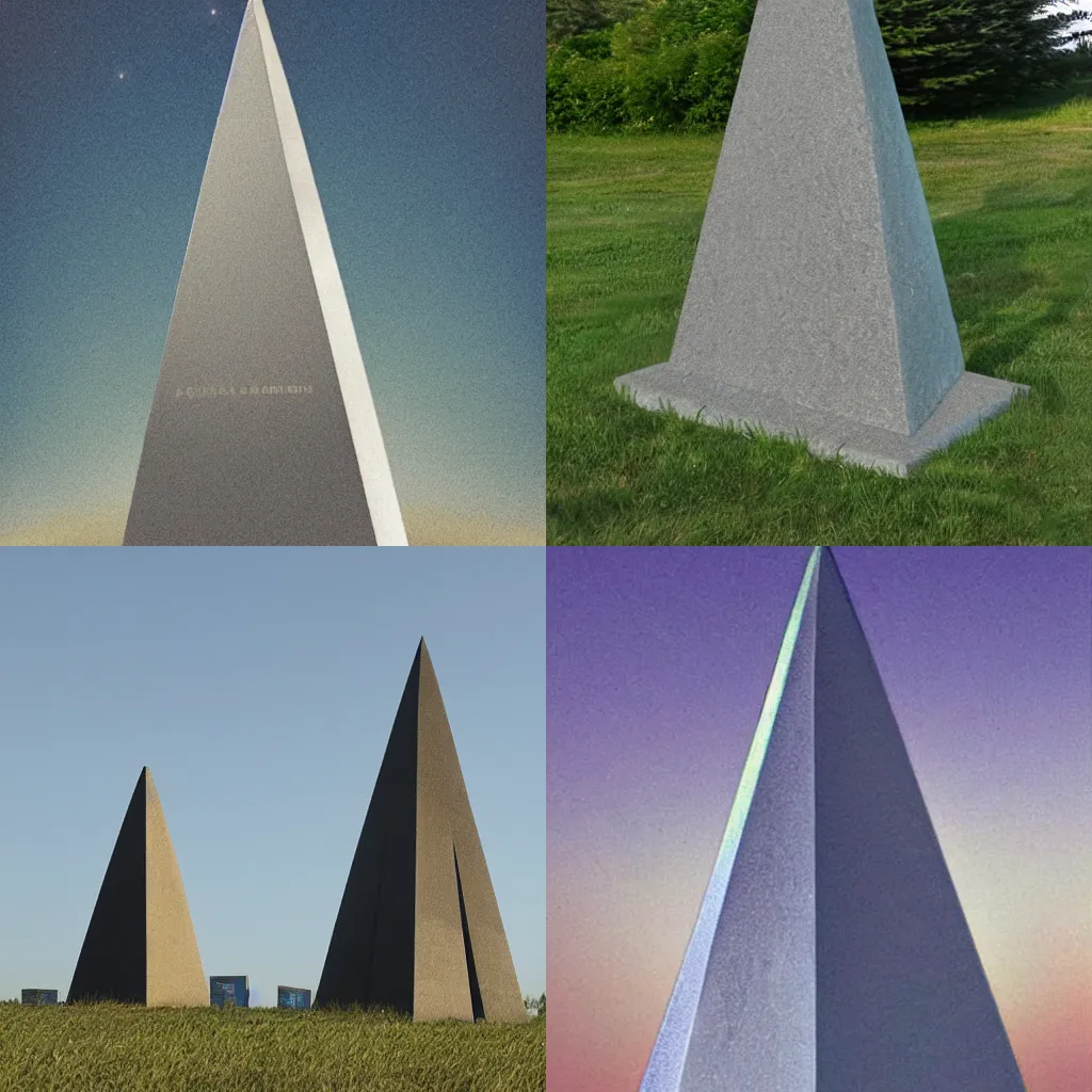 Prompt: alien obelisk