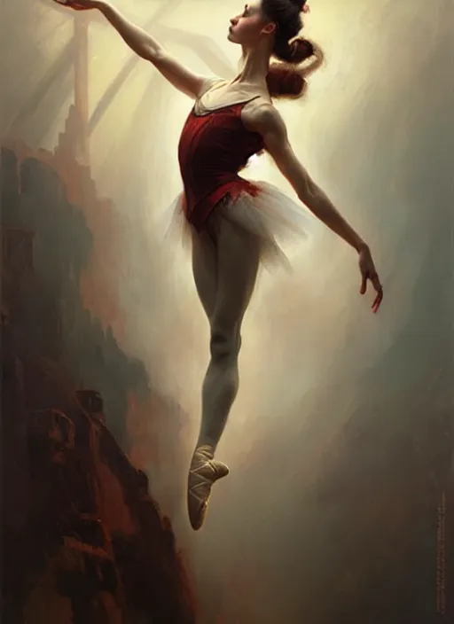 Image similar to prima ballerina by bayard wu, anna podedworna, gaston bussiere, greg rutkowski