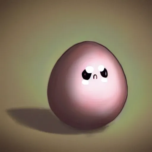 Image similar to adorable egg critter trending on pixiv