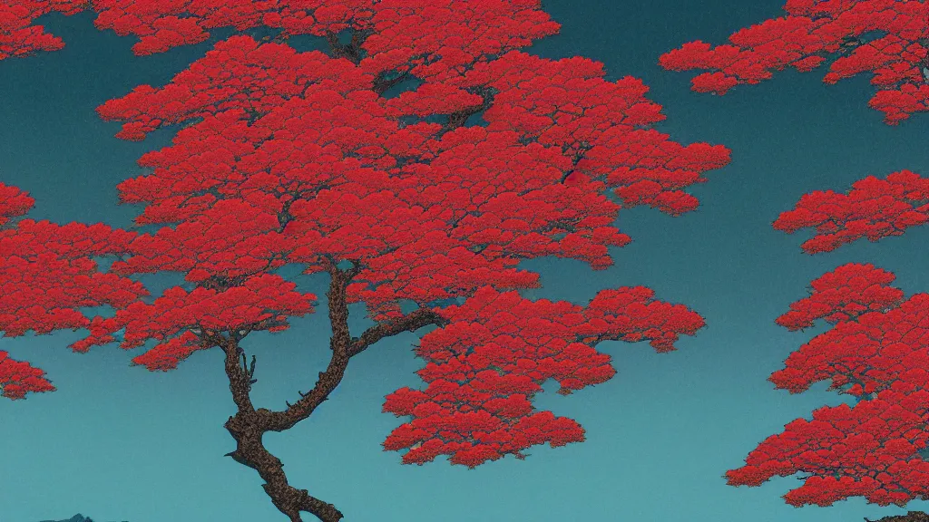 Image similar to I could see my own eyes had flecks of red, green, amber and blue, screen print by Kawase Hasui and dan hillier, 8k unreal engine