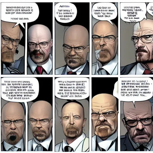 Image similar to walter white joining the avengers