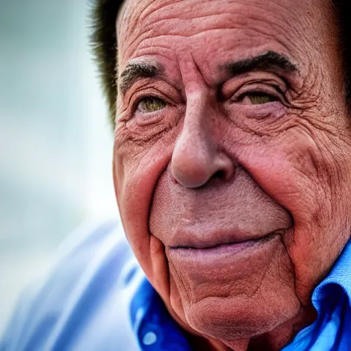 Prompt: Silvio Santos, (EOS 5DS R, ISO100, f/8, 1/125, 84mm, postprocessed, crisp face, facial features)