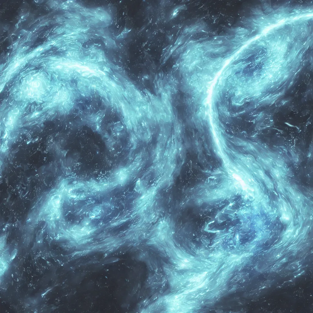 Image similar to gravitational galactic maelstrom, blue fire, vray, highly detailed