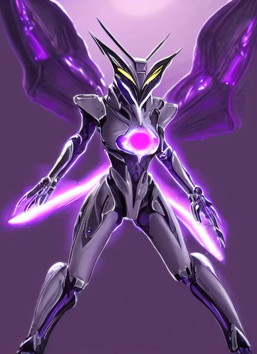 Image similar to cinematic body shot, galactic sized proportional stunning beautiful hot female warframe, sleek mecha goddess dragon head, metal ears, led purple eyes, smooth fuschia skin, smooth silver armor, floating in space, holding a galaxy, epic proportions, epic size, epic scale, furry art, dragon art, giantess art, warframe fanart, furaffinity, octane