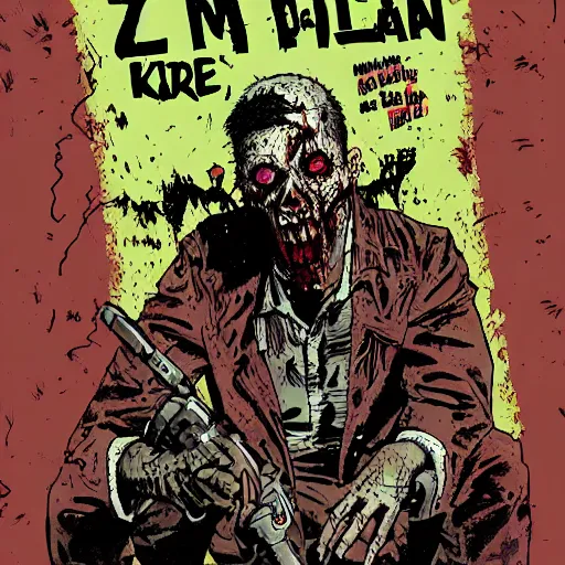 Prompt: zombie by robert kirkman