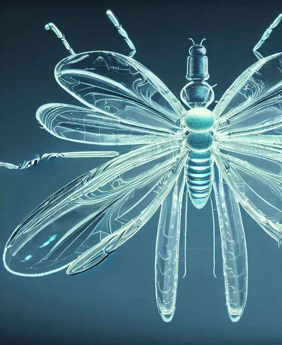 Image similar to opulent transparent clear see - through image of insects, biology, neon lights, clean medical environment, ultra realistic, concept art, art nouveau, photorealistic, octane render, 8 k, unreal engine. art by chris cunningham and nori inoguchi and sam kaplan and zachary goulko and christopher marley and artgerm