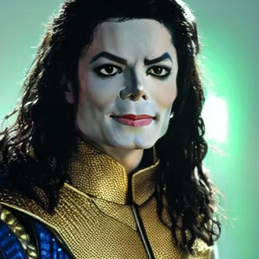 Prompt: Michael Jackson as Loki