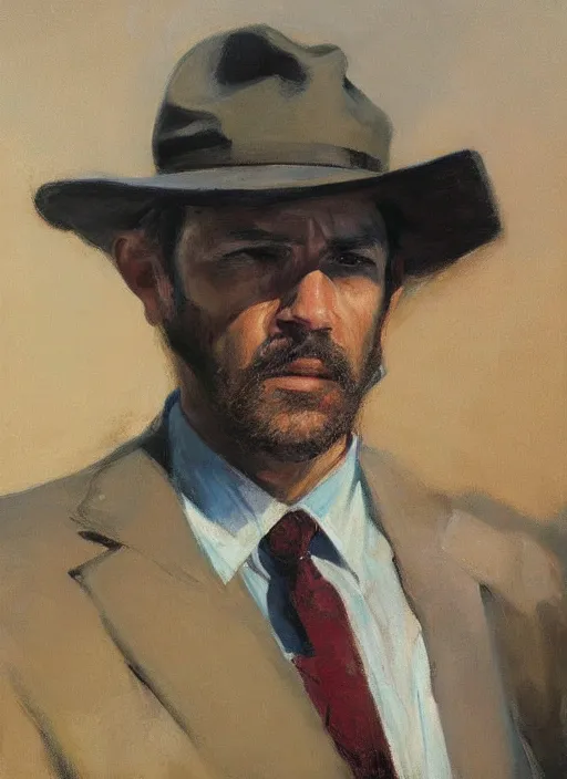 highly detailed portrait of rugged private detective, Stable Diffusion