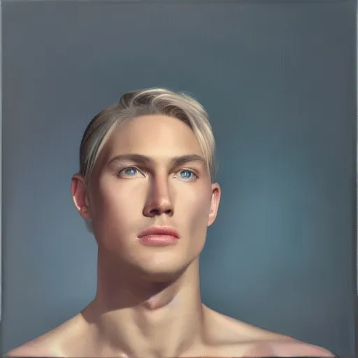 Image similar to erwin smith, oil painting, octane render, 8 0 s camera, portrait
