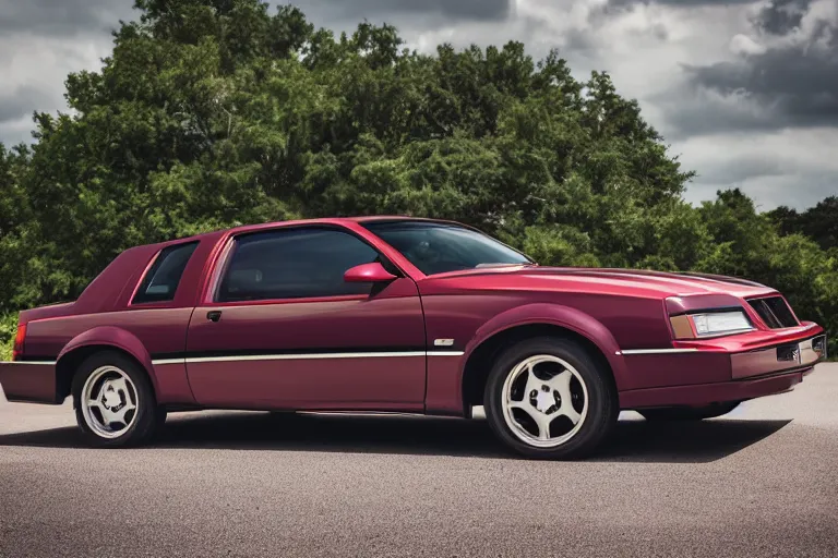 Image similar to 1995 Buick Grand National GNX, XF IQ4, 150MP, 50mm, F1.4, ISO 200, 1/160s, natural light, Adobe Photoshop, Adobe Lightroom, photolab, Affinity Photo, PhotoDirector 365