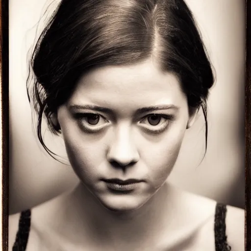 Image similar to a masterpiece portrait photo of a beautiful young woman who looks like a huge mary elizabeth winstead, symmetrical face