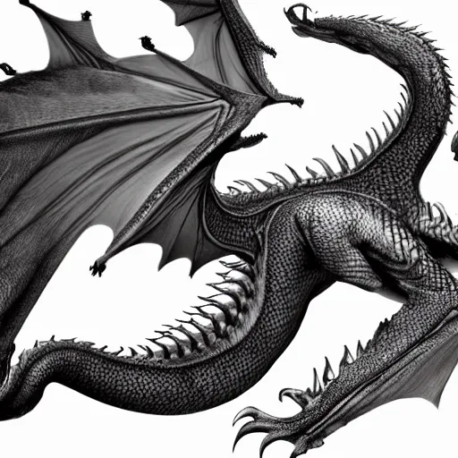 25 Stunning and Realistic Dragon Drawings from around the world