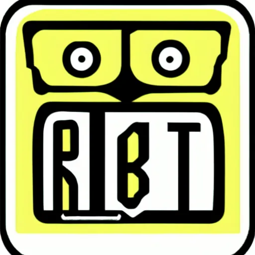 Prompt: robot logo