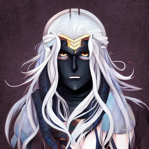 Image similar to portrait of odin allfather, anime fantasy illustration by tomoyuki yamasaki, kyoto studio, madhouse, ufotable, trending on artstation