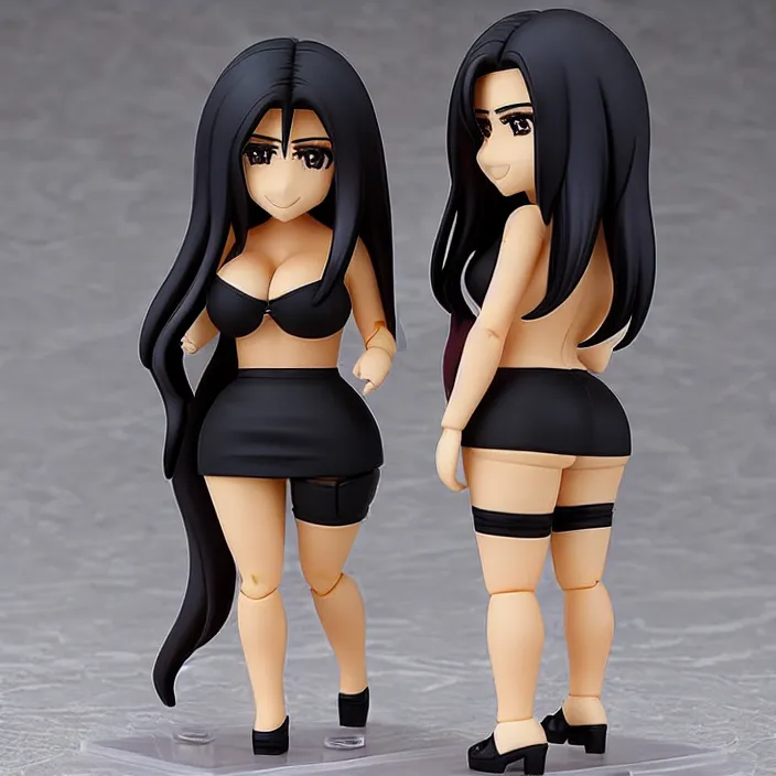 Image similar to kim kardashian, an anime nendoroid of kim kardashian, figurine, detailed product photo