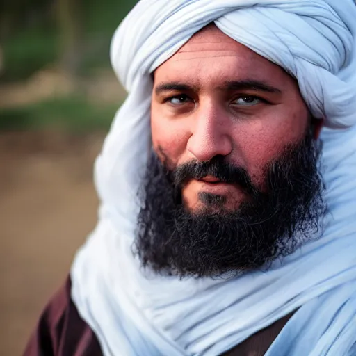 Image similar to 4 k portrait sony a 7 f 2. 8 of ron desantis as a taliban leader