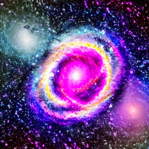 Prompt: torus made of galaxies