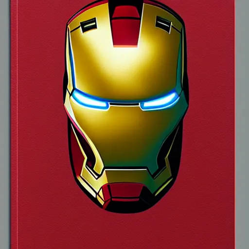 Prompt: iron man notebook
