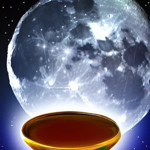 Image similar to the moon with honey poured on it, photorealistic, detailed, HDR, high contrast