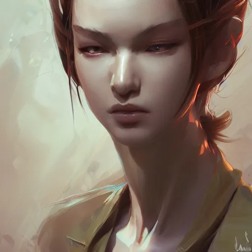 character, head like a snake, by stanley artgerm lau, | Stable ...