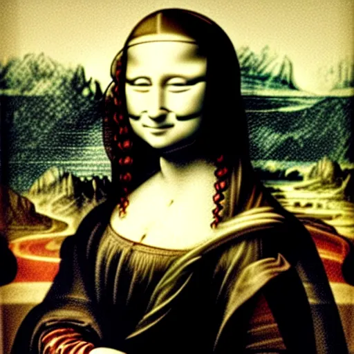 Prompt: Mona lisa by picasso