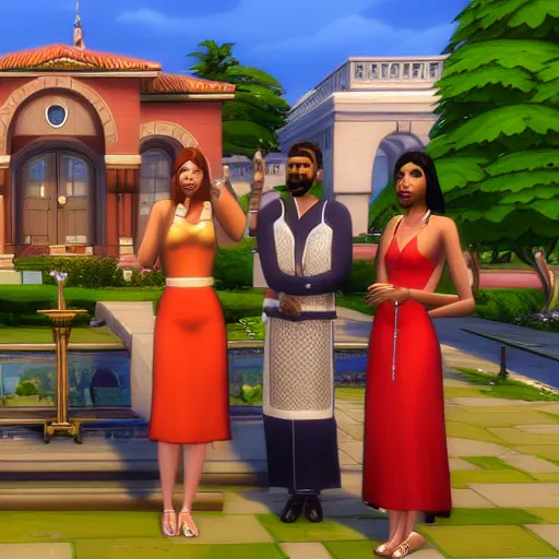 The Sims 4: Byzantine Empire, video game cover