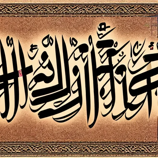 Image similar to hangul - arabic fusion script